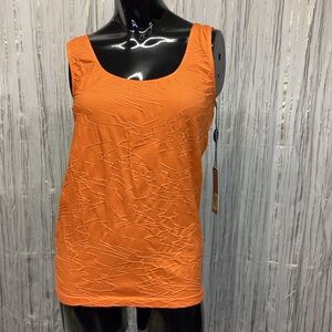 belldini Zig Zag Tank Top - Orange - L - New with Tag